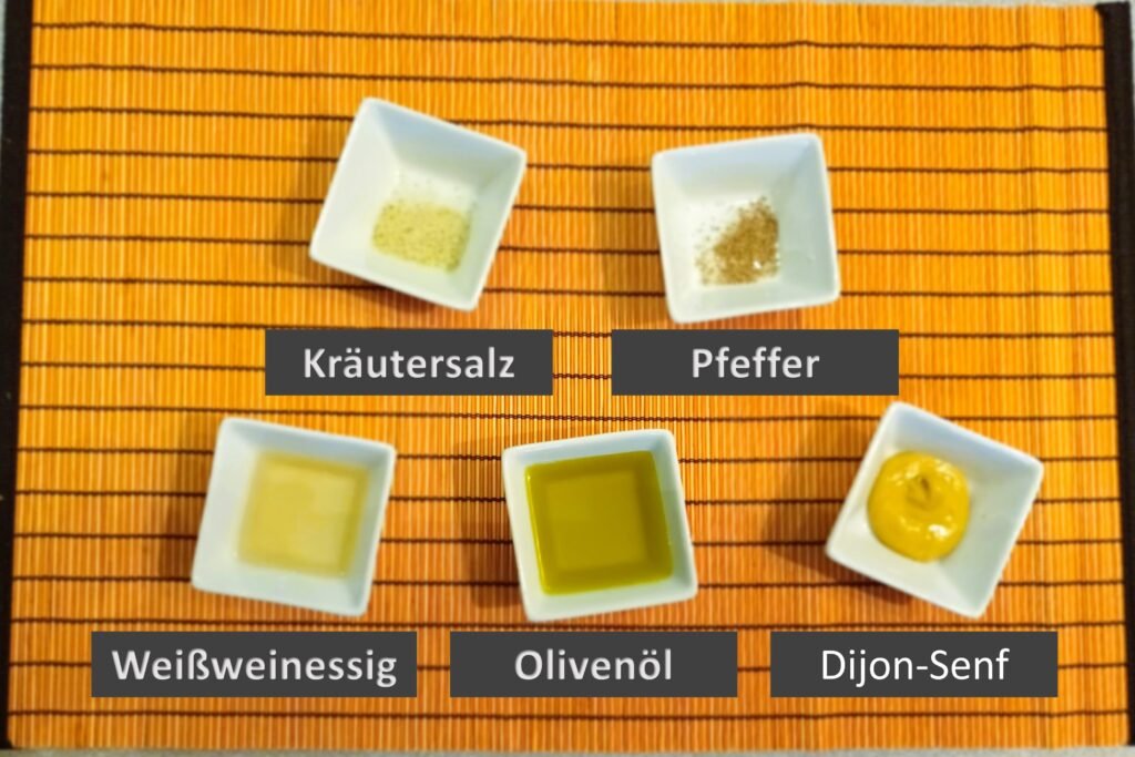 Einfache Vinaigrette