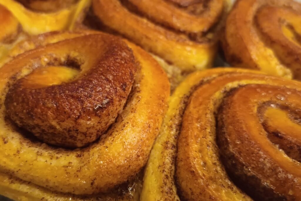 Saftige Zimtschnecken mit Sauerteig