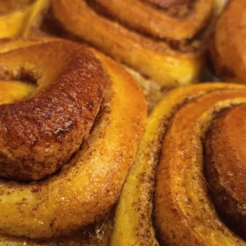 Saftige Zimtschnecken mit Sauerteig