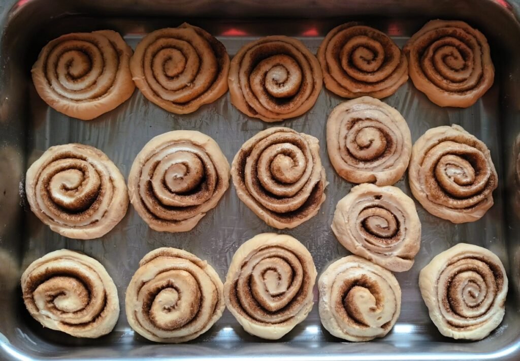 Saftige Zimtschnecken mit Sauerteig