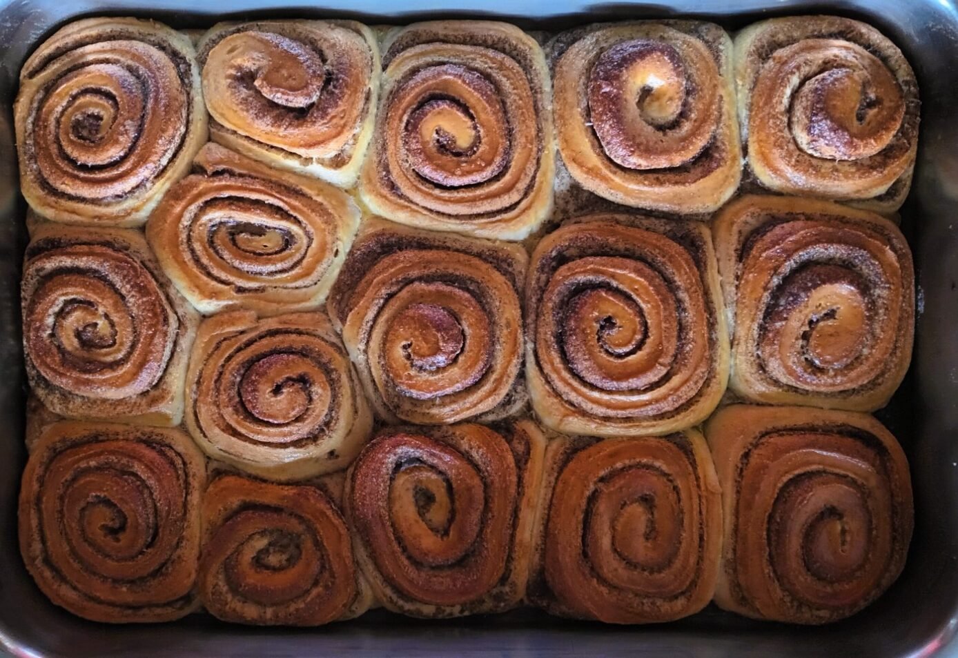 Saftige Zimtschnecken mit Sauerteig