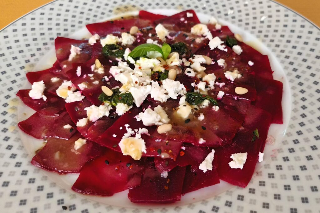 Rote Beete Carpaccio