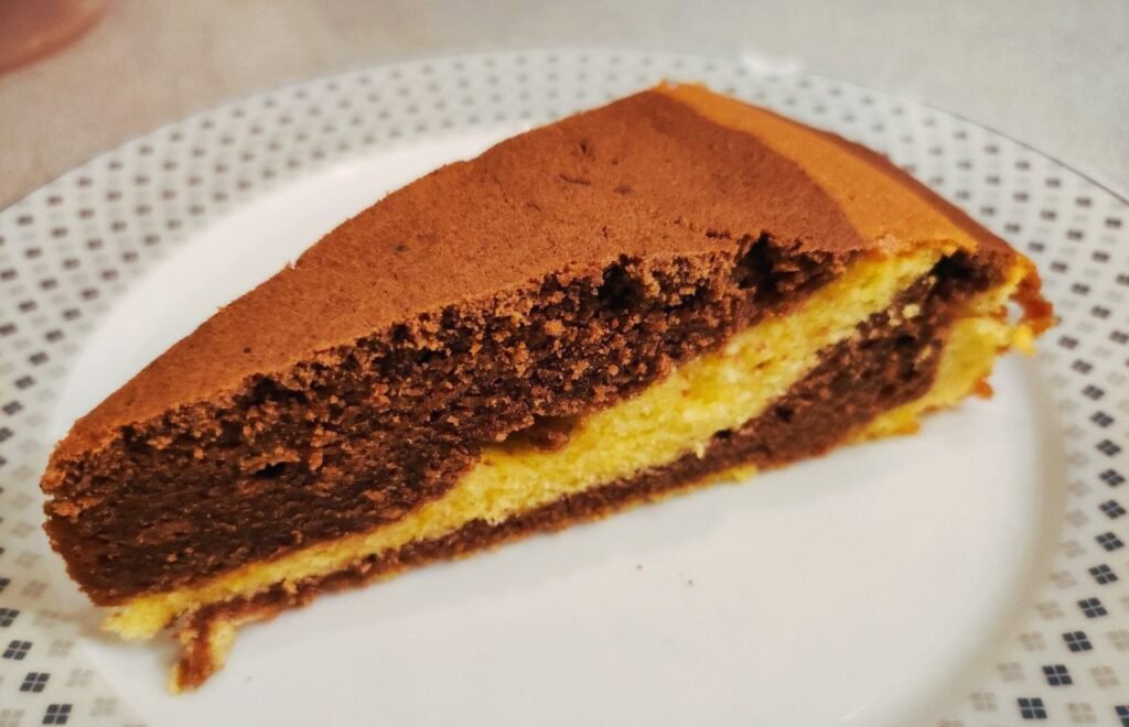 Kürbis-Schoko-Marmorkuchen