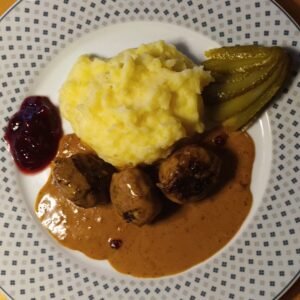 Köttbullar - Schwedische Fleischbällchen