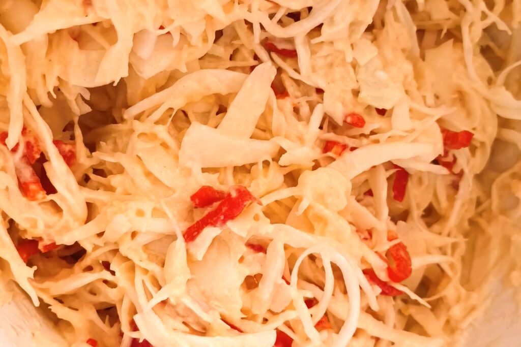 Okonomiyaki – Japanischer Pfannkuchen mit Weißkohl