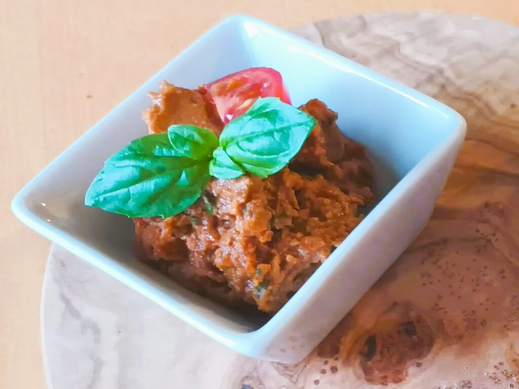 Veganer Linsen-Tomaten-Aufstrich