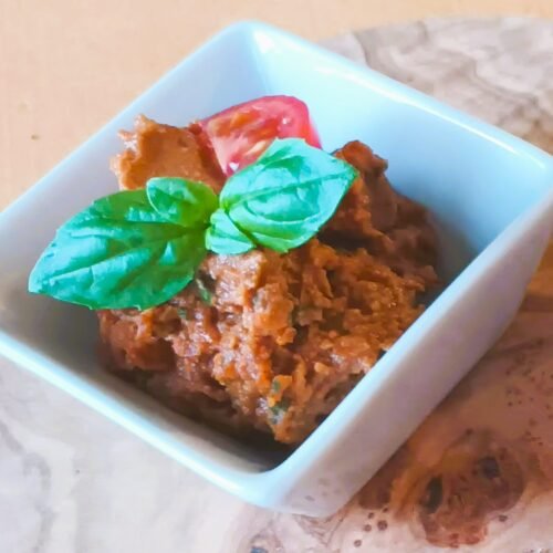 Veganer Linsen-Tomaten-Aufstrich