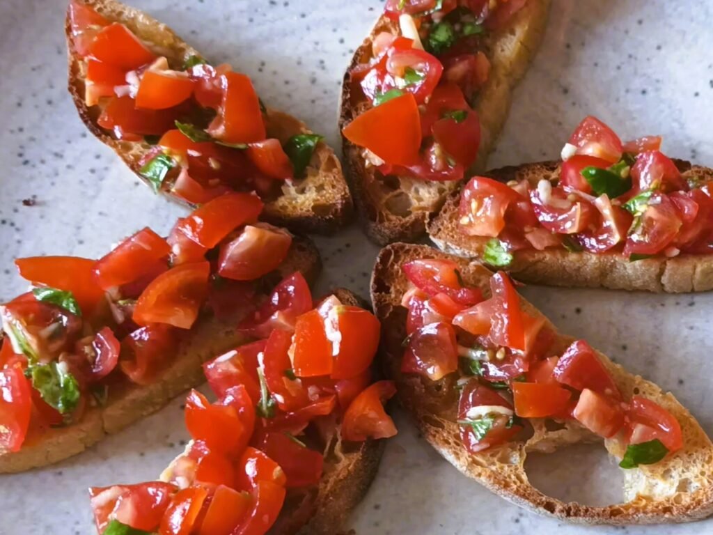 Klassische Bruschetta