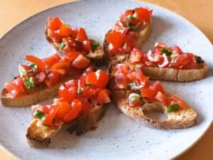 Klassische Bruschetta