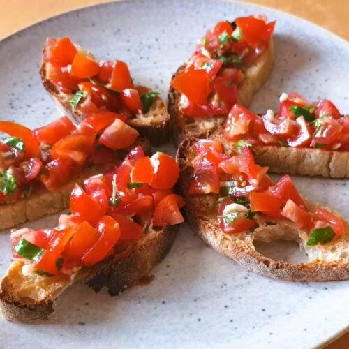 Klassische Bruschetta