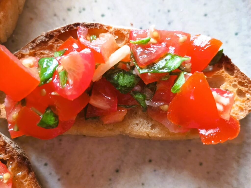Klassische Bruschetta