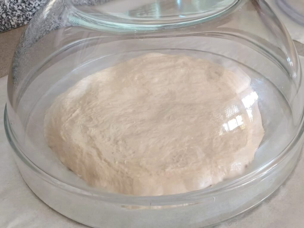türkisches Fladenbrot mit Sauerteig