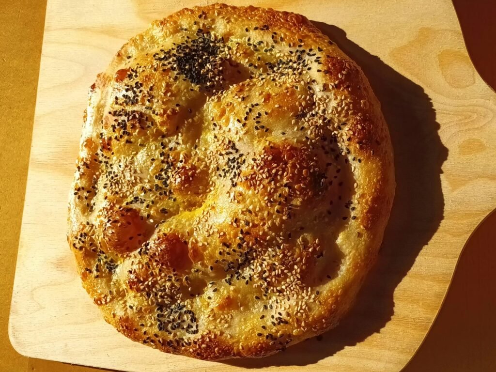 türkisches Fladenbrot mit Sauerteig