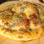 türkischea Fladenbrot mit Sauerteig
