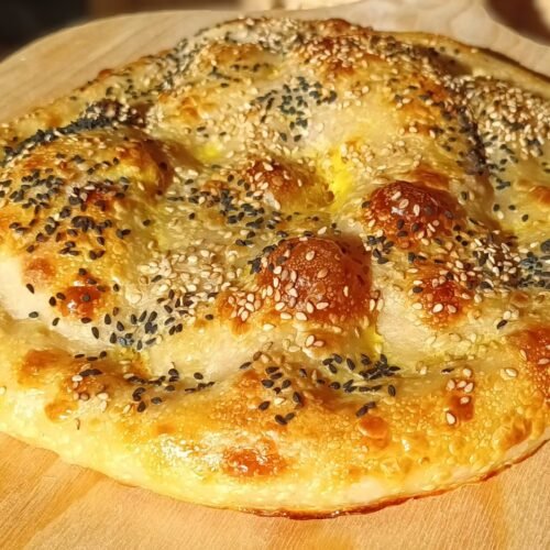 türkischea Fladenbrot mit Sauerteig
