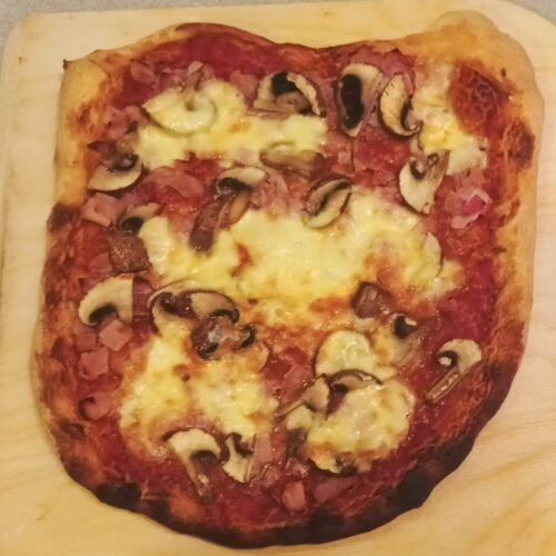 Pizza mit Poolish