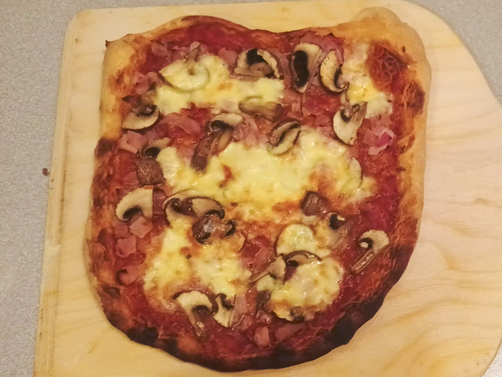 Pizza mit Poolish