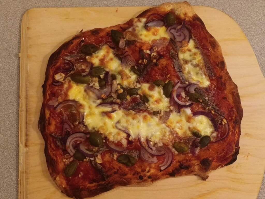 Pizza mit Poolis