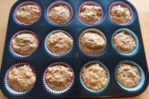 Karotten-Muffins mit Joghurt