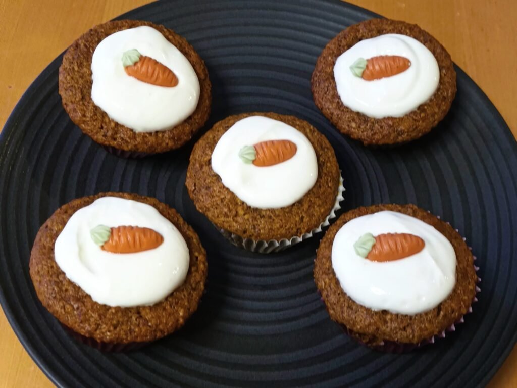 Karotten-Muffins mit Joghurt
