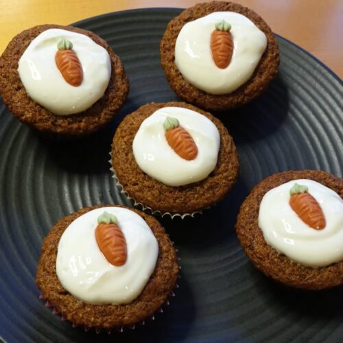 Karotten-Muffins mit Joghurt