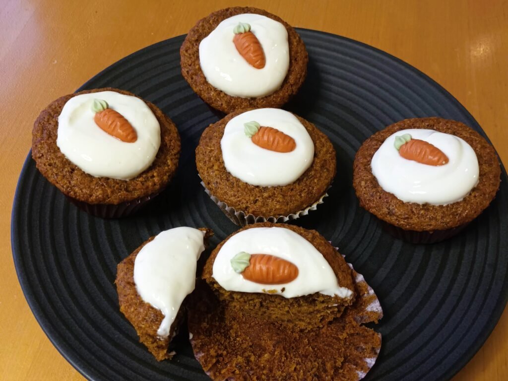 Karotten-Muffins mit Joghurt