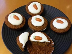 Karotten-Muffins mit Joghurt