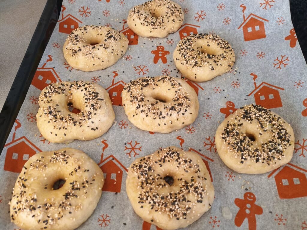 Sauerteig-Bagels