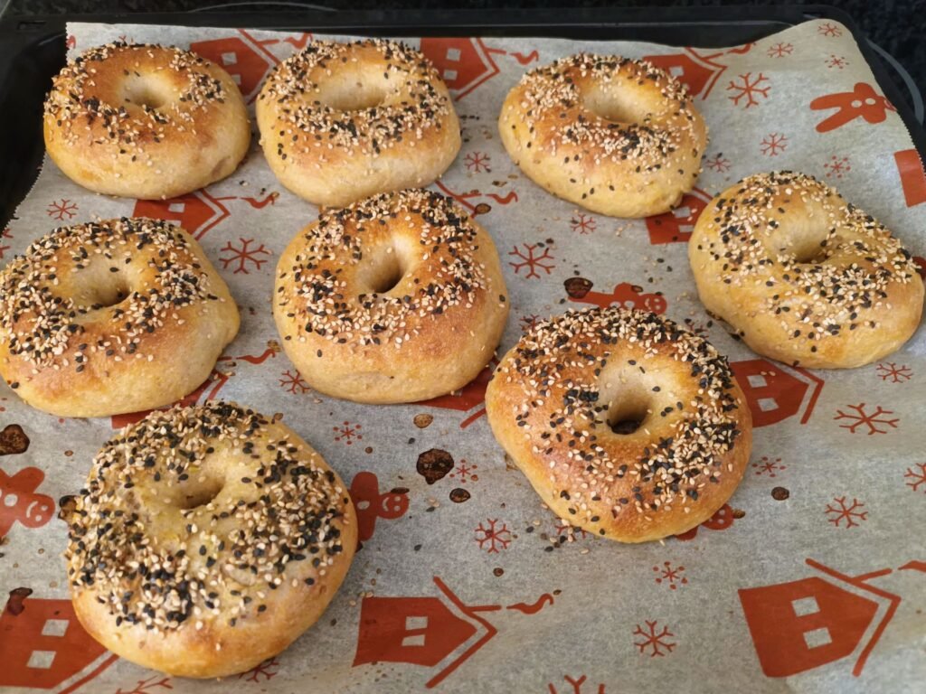 Sauerteig-Bagels