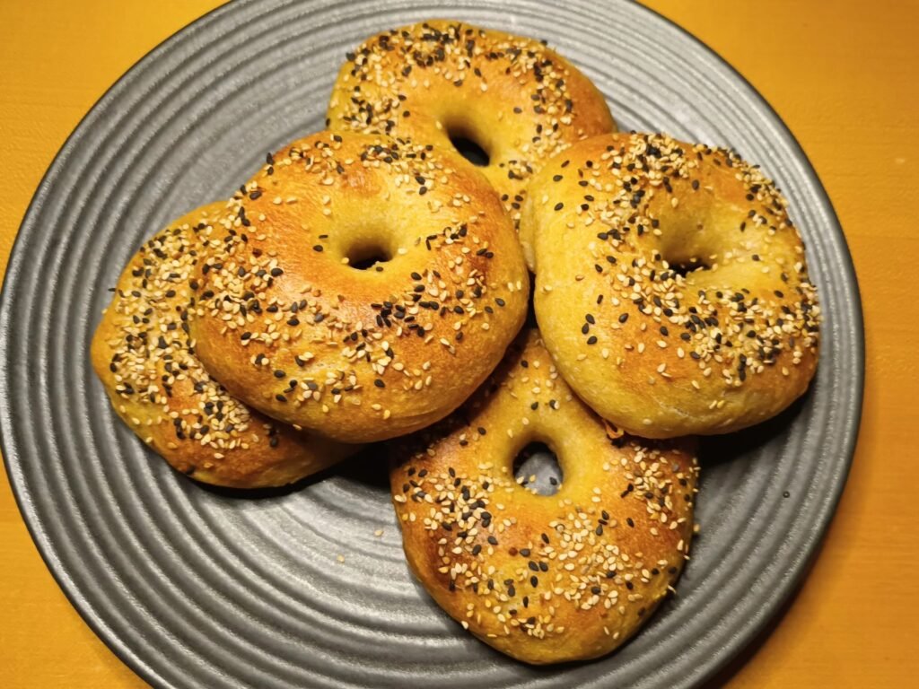 Sauerteig-Bagels