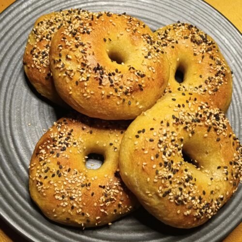 Sauerteig-Bagels