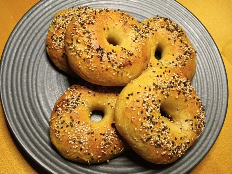 Sauerteig-Bagels
