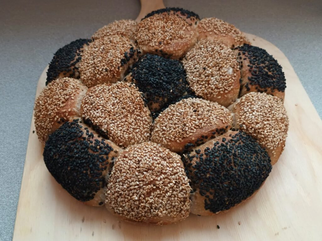 Fußballbrot mit Sauerteig