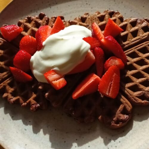 Schokolade-Waffeln