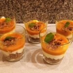 Kürbis-Schichtdessert mit Topfencreme